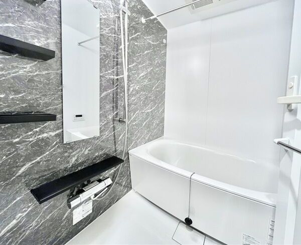 S-RESIDENCE大曽根bresaの浴室|追い炊き機能付きオートバス　浴室乾燥機付き　