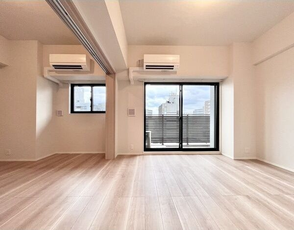 S-RESIDENCE大曽根bresaのバルコニー|全部屋エアコン完備