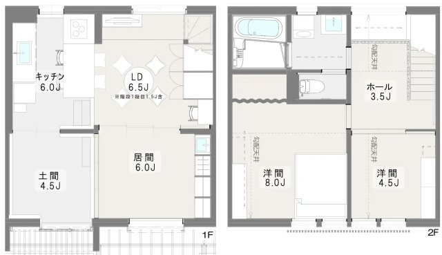 榧日の間取り