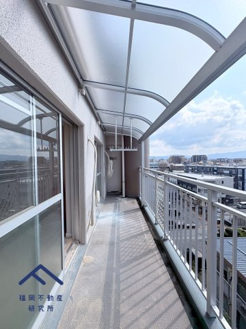 三愛シティライフ筑紫通博多のバルコニー