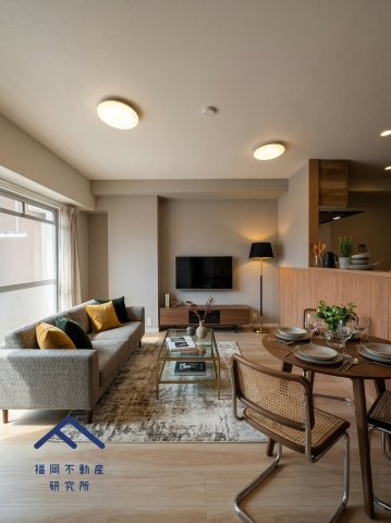 三愛シティライフ筑紫通博多の居間・リビング