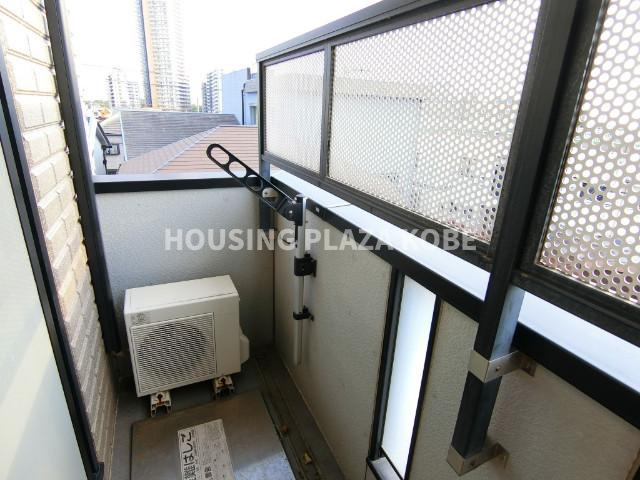 セトル月見山のバルコニー