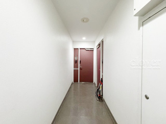 【その他共用部分】 | 共用廊下です。ここもきれいに清掃されています。周囲のお部屋の様子も、ぜひ伺ってみてください。～即日のご見学可能～　お問合せはお気軽にどうぞ。
