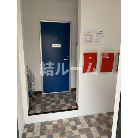豊島区長崎６丁目のアパートの玄関