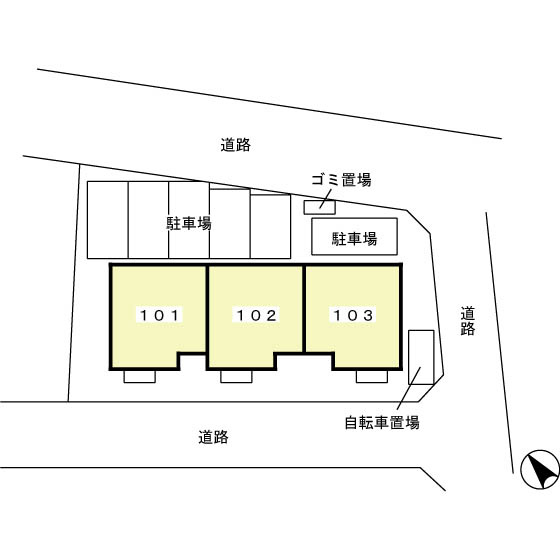 アンナベールの区画図