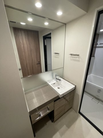 クレヴィア日暮里 THE PLACE の独立洗面台