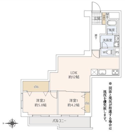 【間取り】 | 藤和城西コープ☆仲介手数料無料☆