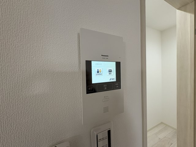 パークス長岡京のセキュリティ|モニター付きインターホン