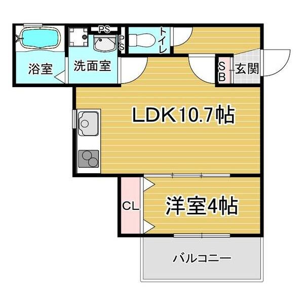 パークス長岡京の間取り