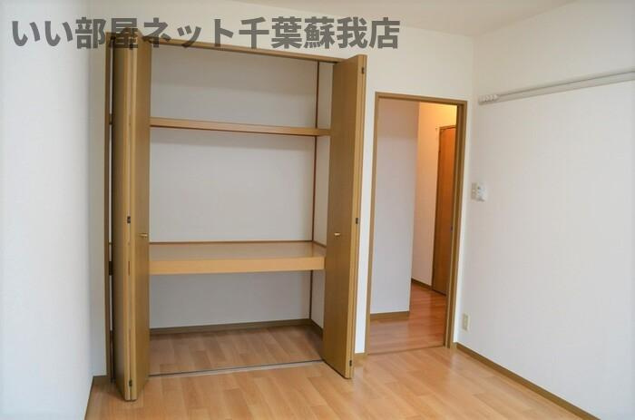 マミ・セントラルハイツ　Ａの収納|専用の収納スペースです