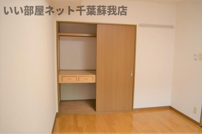 マミ・セントラルハイツ　Ａの収納|便利な収納スペースです