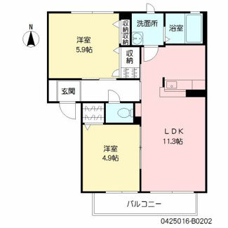 【間取り】 | シャーメゾン ルミエール Ⅱ棟 | 【シャーメゾン ルミエール Ⅱ棟】
