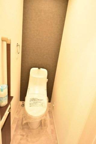 行田市深水町　分譲住宅　全４棟のトイレ|2階のトイレも1階と同じ仕様です