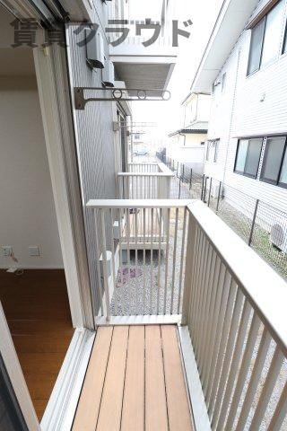 clochet te soleil（クロシェット　エト　ソレイユ）のバルコニー|明日を自由に『Asfree』賃貸クラウド千葉蘇我店です！