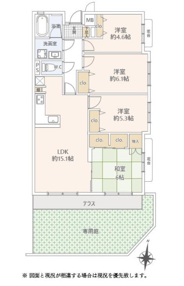 【間取り】 | 藤崎ロジュマン☆仲介手数料無料☆