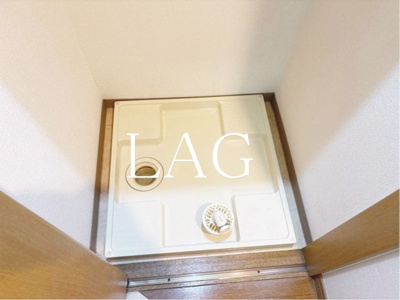 【設備】 | スカイコート三田慶大前壱番館 | 室内洗濯機置き場になります。