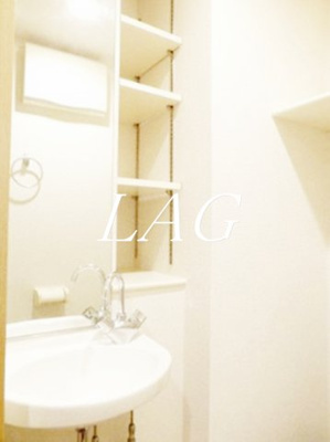 【洗面所】 | スカイコート三田慶大前壱番館 | 洗面台です。