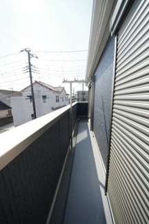 【バルコニー】 | 【仲介手数料無料！！】府中市小柳町1丁目　新築戸建て（全2棟）1号棟　5390万円