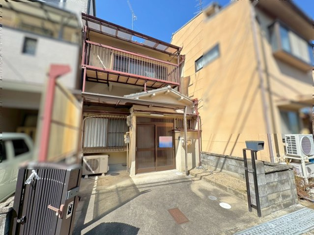 ◆改装済み◆南向き陽当たり良好２ＤＫ◆軽自動車１台駐車可能◆宇治市槇島町南落合の外観|外観＆駐車スペース