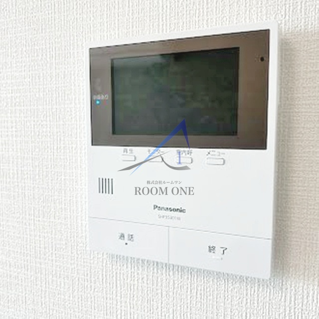 リヴェールKのセキュリティ|モニター付きインターホンです。