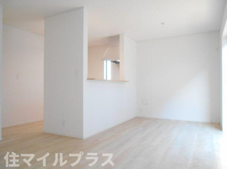 【居間・リビング】 | 郡山市並木5丁目新築一戸建て6棟 | リビングです