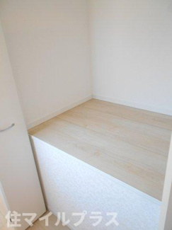 【収納】 | 郡山市並木5丁目新築一戸建て6棟 | 大きなスペースがあり、収納には困りません