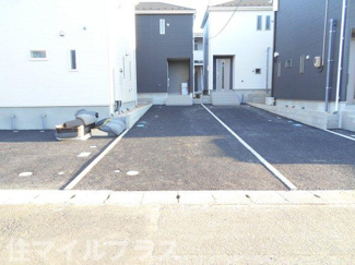 【駐車場】 | 郡山市並木5丁目新築一戸建て6棟 | 駐車スペースもあります