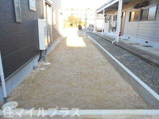 【庭】 | 郡山市並木5丁目新築一戸建て6棟 | お庭が付いています
