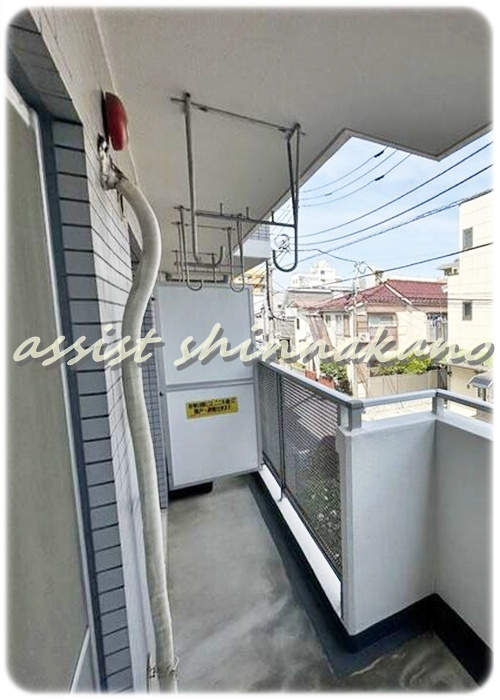 ヒルトップ88のバルコニー