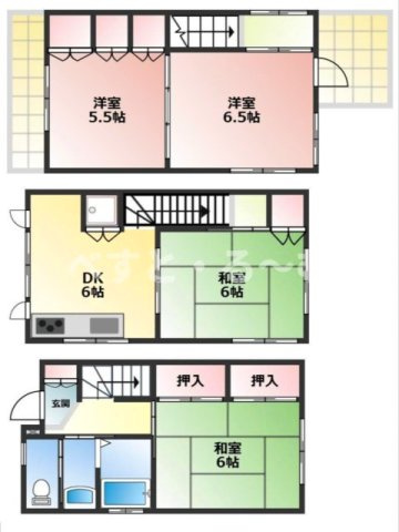 舞子台1丁目戸建の間取り