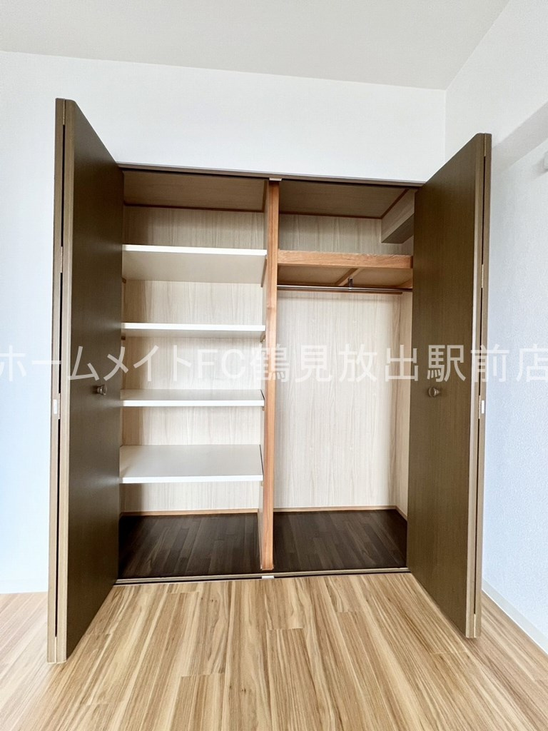 東大阪市高井田の賃貸マンションの収納