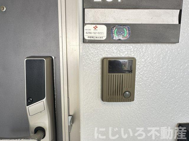 エスパシオ那賀川Bのセキュリティ