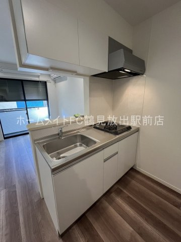 東大阪市西堤１丁目のアパートのキッチン