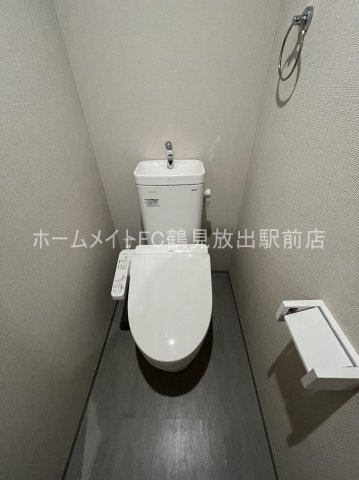 東大阪市西堤１丁目のアパートのトイレ