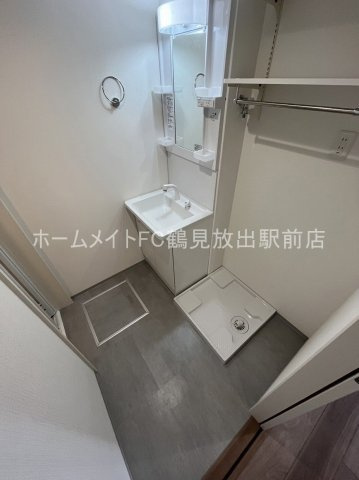 東大阪市西堤１丁目のアパートの洗面所