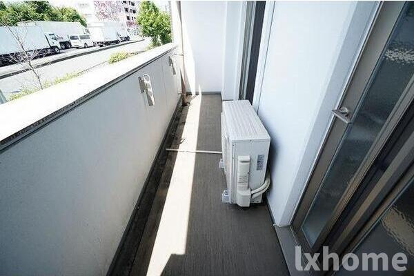 LaDouceur南茨木のバルコニー|広々としたバルコニーです