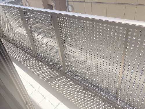 ポラリス Gのバルコニー