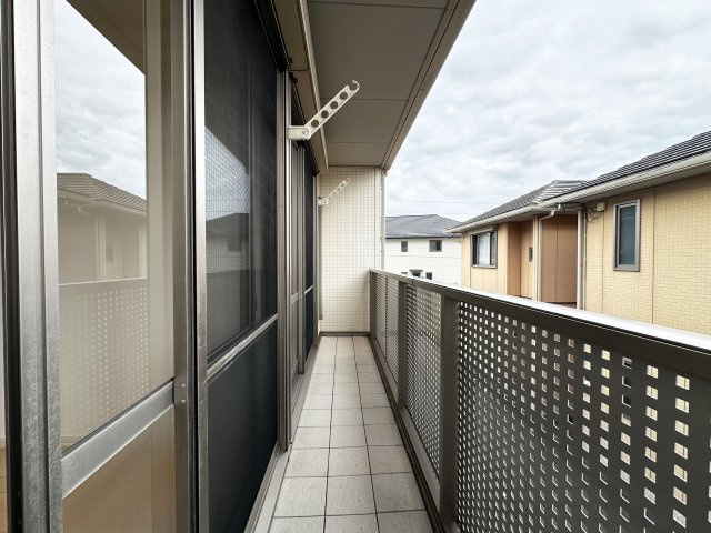 ポラリス Gのバルコニー