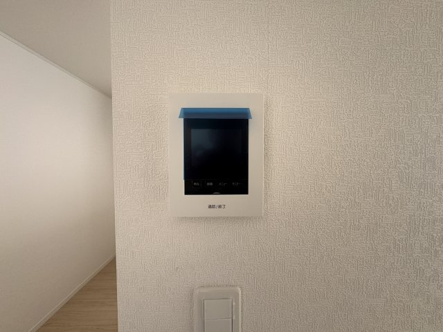 うるま市与那城屋慶名　第6（全4棟）1号棟のセキュリティ|1号棟　TVモニター付きインターフォン♪