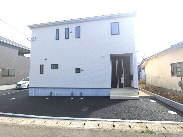小城市三日月町久米第10　1号棟の外観|外観もきれいです