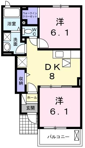 エトワールⅠの間取り|※間取りが現況と異なる場合は現況を優先します※