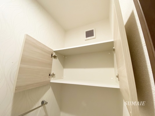 シダー　カーサの収納|トイレにも収納あります！