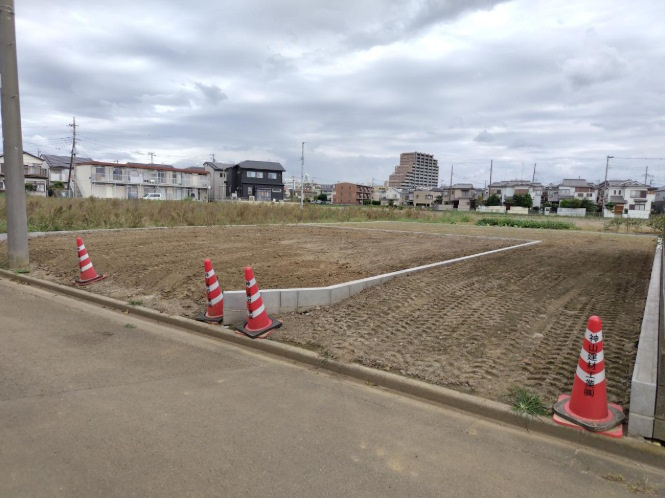 敷地面積49坪　売地　川越市上野田町の外観|更地　長閑な住宅地です♪始発駅を含む3路線3駅利用可能♪最寄りバス停徒歩7分！