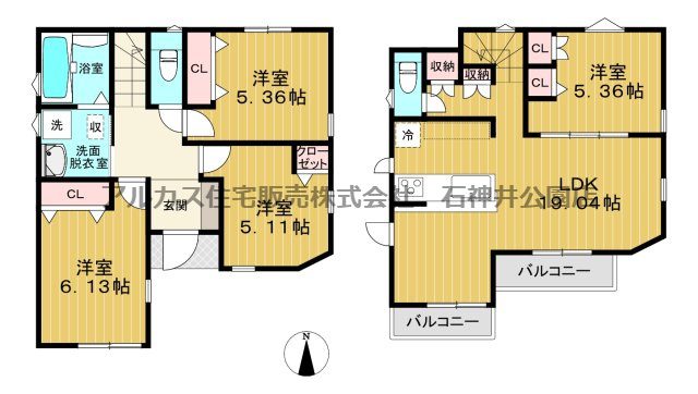 中野区江古田４丁目　新築一戸建　西武新宿線　沼袋