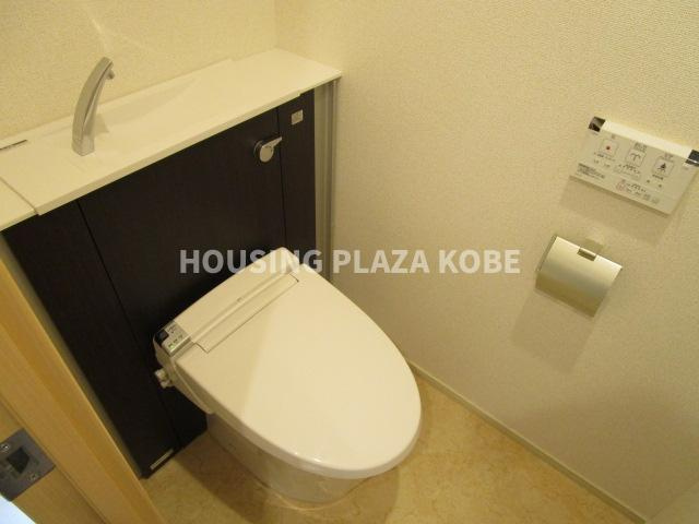 メルディアキューブ新長田のトイレ