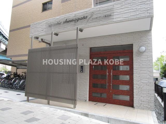 メルディアキューブ新長田のエントランス