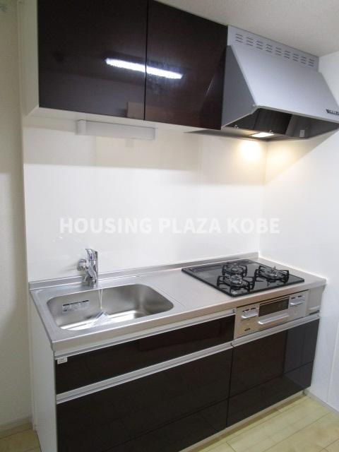 メルディアキューブ新長田のキッチン