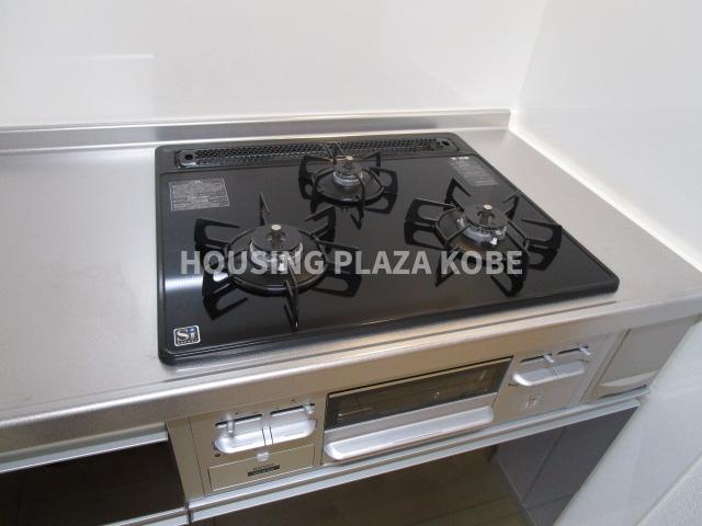 メルディアキューブ新長田のキッチン