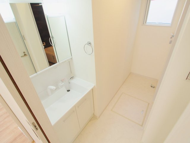 リベラル弐番館の洗面所