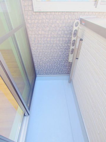 リベラル弐番館のバルコニー